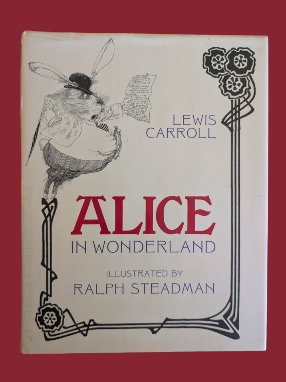 Vintage 2001 Alice in Wonderland by Lewis Carroll Illustrated by Ralph Steadman